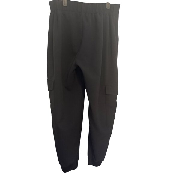 ZARA XS Black Cargo Jogger Pants Elastic Waistband - Picture 10 of 15